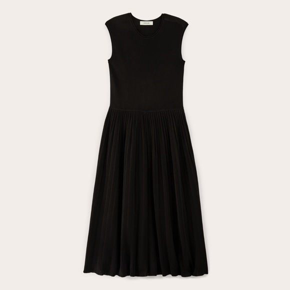 Everlane The Knit Pleated Dress, Size L - Picture 5 of 14
